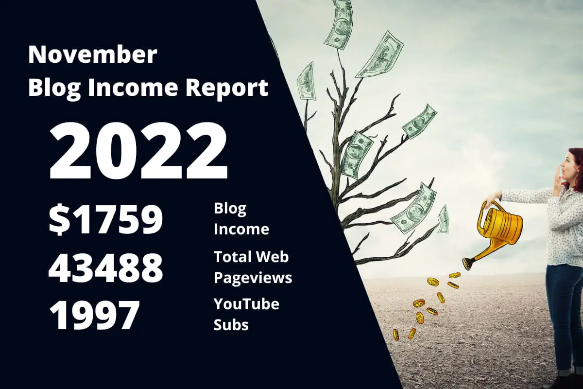 November 2022 – Monthly Income Report
