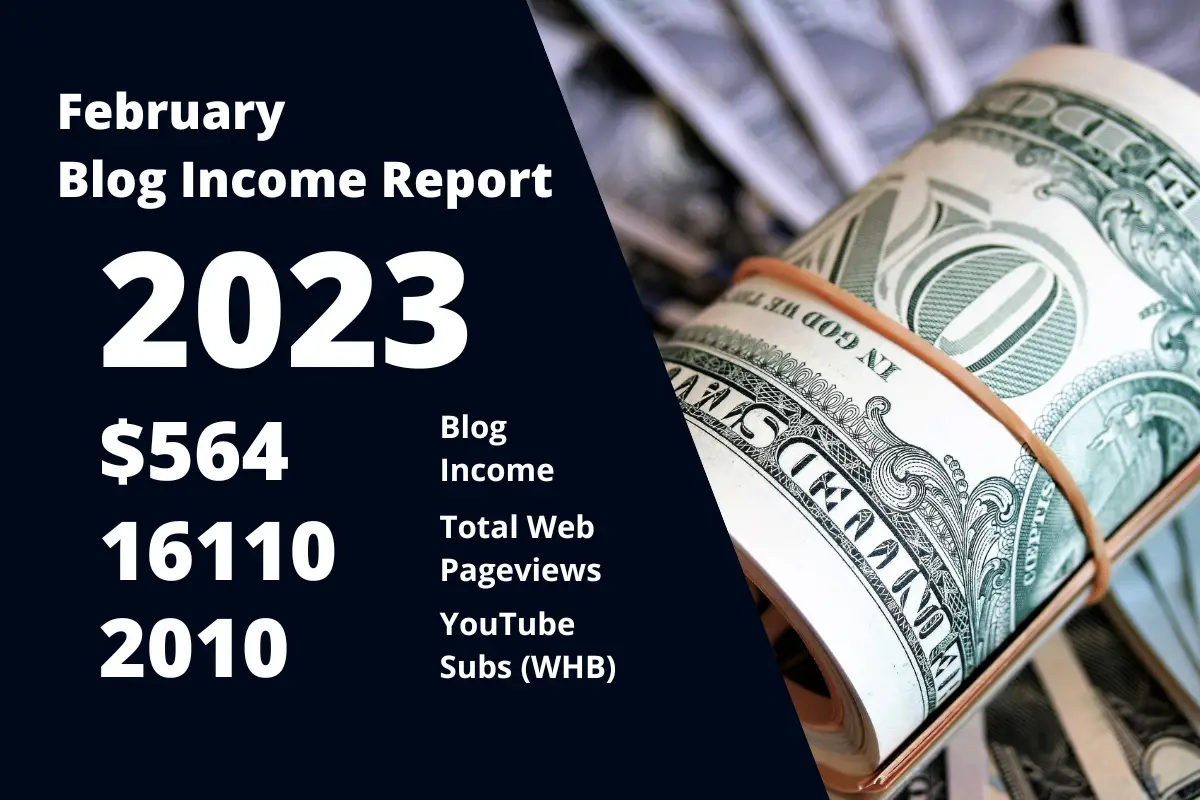 February 2023 – Monthly Income Report